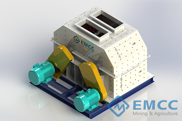 Double Shaft Chain Fertilizer Crusher